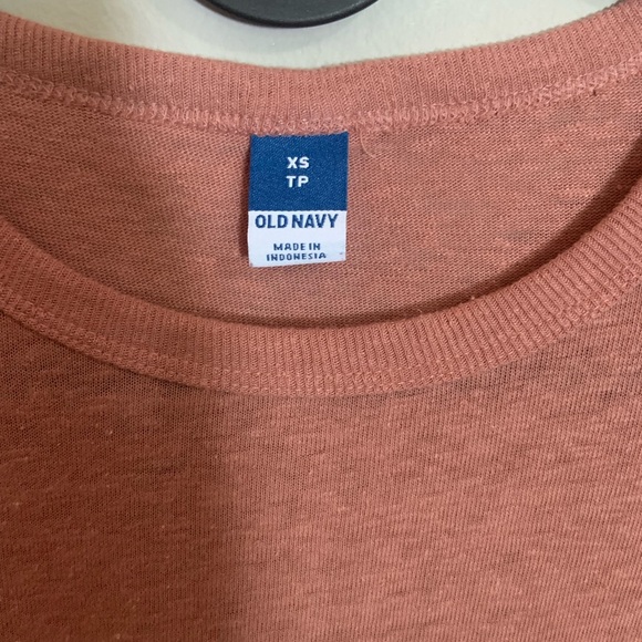 Old Navy Pink Oversized Tee XS - Picture 2 of 3